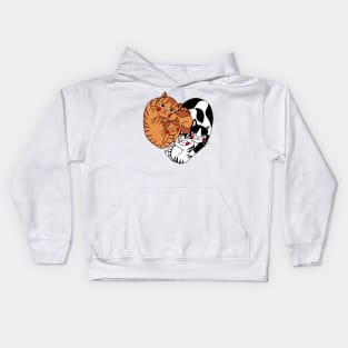 CATS FAMILY Kids Hoodie